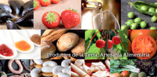 Calendari amb productes de la terra