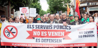 En defensa dels serveis públics