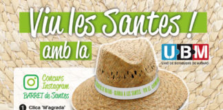 La UBM presenta l’edició 2018 del barret de palla de Les Santes