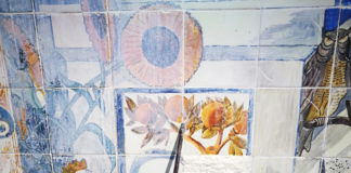 Presentació de la restauració del rellotge de sol de Salvador Dalí a Can Rin de Cabrils