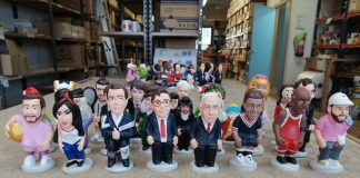 Els caganers de Netanyahu, Barbie o Elon Musk arriben a les fires de Nadal