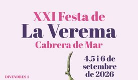Arriba la XXI Festa de la Verema de Cabrera de Mar