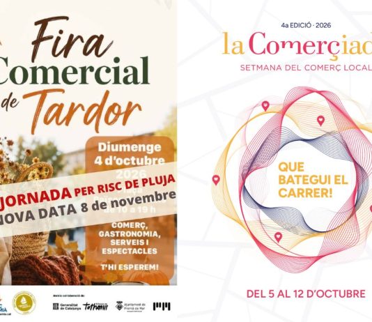 Premià ajorna la Fira Comercial de Tardor d’aquest cap de setmana per risc de pluges